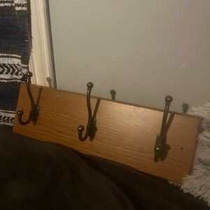 Wooden Wall Mounted Coat Rack